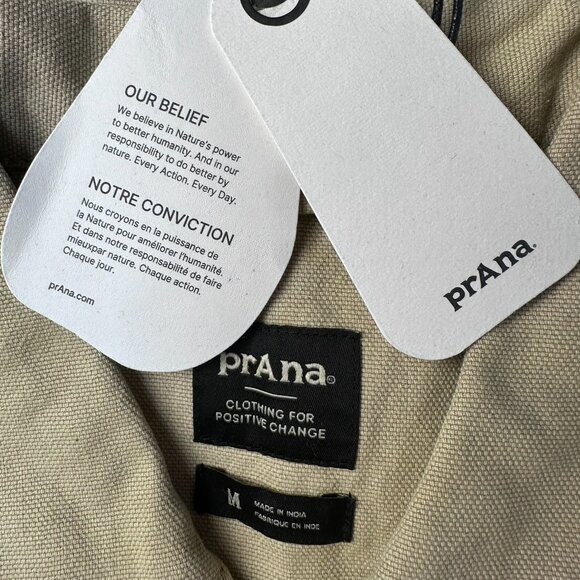 prAna Women's Melrose Canvas Barn Workwear Coat Jacket, Size Medium, Sandstone - Picture 8 of 12